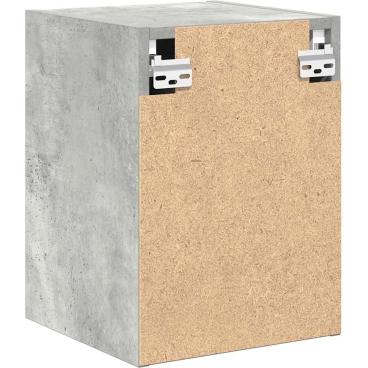 vidaXL Garagen-Wandschrank Betongrau Holzwerkstoff 860613 – Bild 8