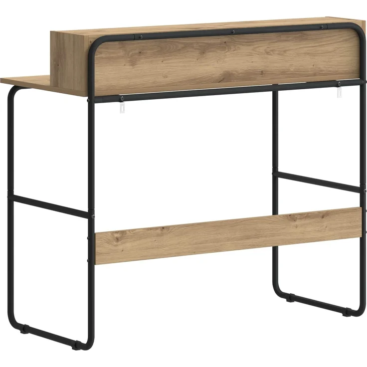 vidaXL Schreibtisch mit Stauraum Artisan-Eiche 100 x 50 x 91 cm 8008031 – Bild 5