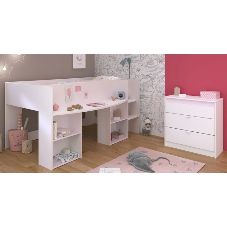 Parisot Kinderzimmer und Jugendzimmer Pirouette in weiß Set 2-tlg. – Bild 2
