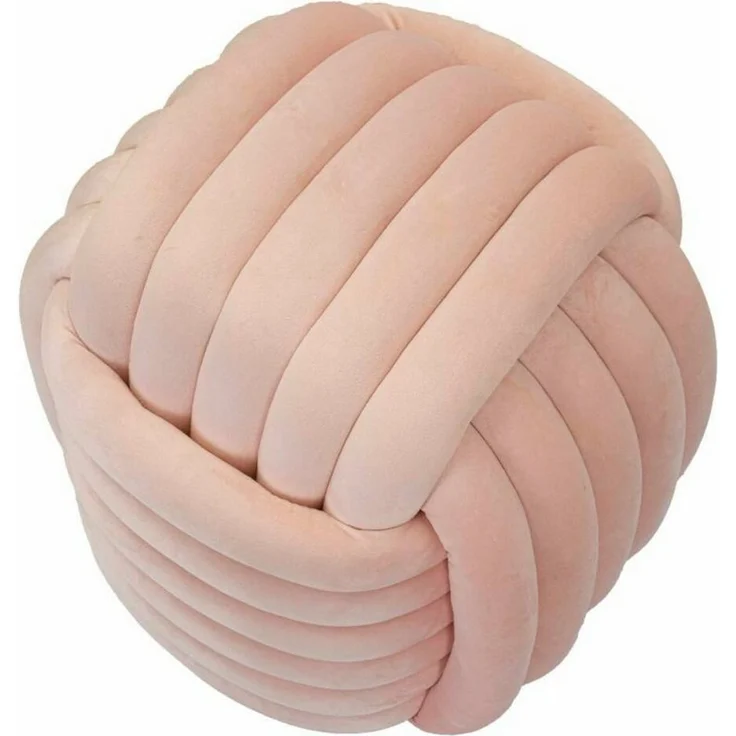Dmora Pouf Bozzente, Mehrzwecksessel, Nachttisch, Hockerhocker, 45x45 h45 cm, Rosa – Bild 5