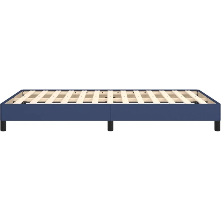 vidaXL Polsterbett, Stoff, 25,0 cm, Blau, 120x190 cm – Bild 4