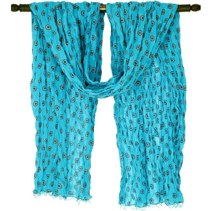 Guru-Shop Sarong Indisches Baumwolltuch, leichter Schal mit.. – Bild 3