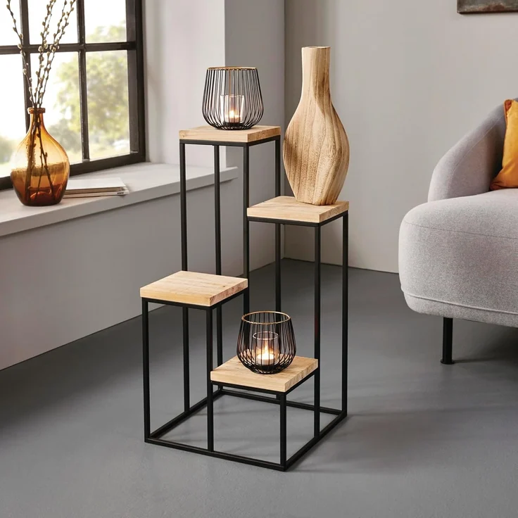 Regal "Plain" Deko Dekoration Accessoire Arrangement Wohndekoration – Bild 2