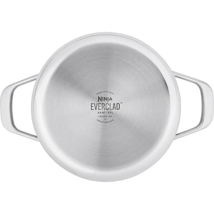 NINJA Bratentopf Ø20cm EverClad Edelstahl – Bild 4