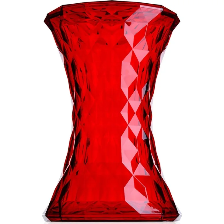 Kartell Stone, Hocker, Rot