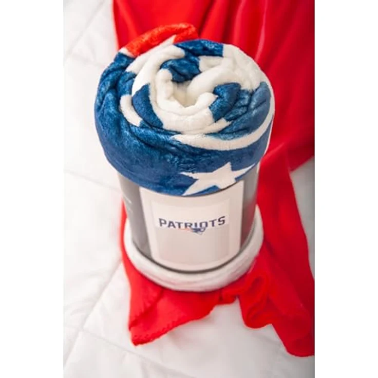 Herding Kuscheldecke, Blau-Grau-Rot-Mehrfarbig, 150x200 cm, Oeko-Tex® Standard 100, Textil – Bild 2