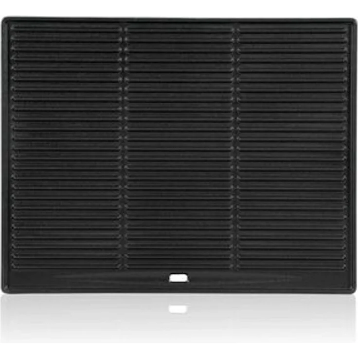 BBQ-Toro Grillplatte Gusseisen Grillplatte 45 x 35 cm, Wendeplatte, emailliert – Bild 5