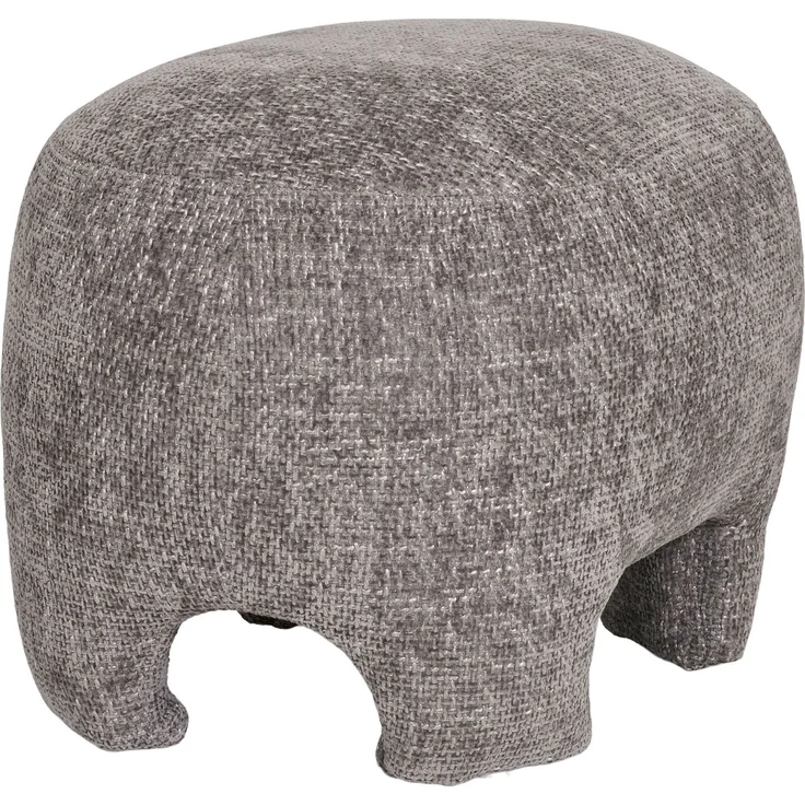 House Nordic Pouf, grau, 53x41 cm, HN1280 – Bild 3