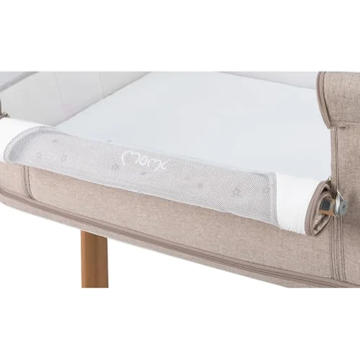 MoMi SMARTBED 4-in-1 Kinderbeistellbetten bis 15 kg, Beistellbett für Babys mit Matratze, Höhenverstellbar – Bild 28