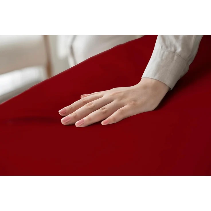 Livessa Spannbettlaken 180x200 cm aus Baumwolle Single-Jersey Stoff 140 g/m², Spannbetttuch/Bettlaken, Oeko-TEX Zertifiziert (M24M05FF9),Ultra weich – Bild 4