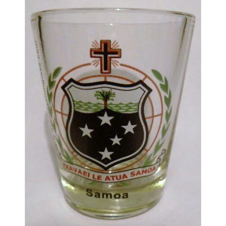 Samoa Blason Verre à Shot