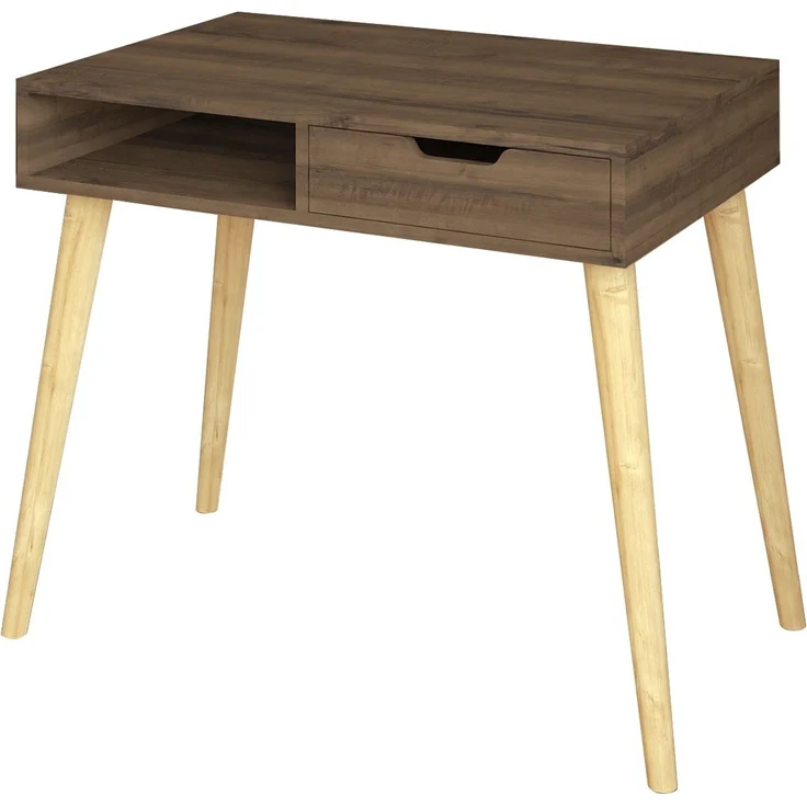 Skye Decor 'Offer - Antique Walnut, Wooden' Schreibtisch, Antik-Walnuss / Holz, 90 x 80 x 60 cm – Bild 5