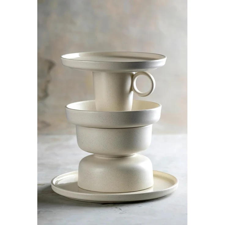 LEONARDO Teller-Set Speiseteller ROMA, Keramikteller, ca. 27 cm, 6-teilig (6-tlg), 6 Personen, Keramik, Teller Set, Geschirr-Set, Service, spülmaschinengeeignet – Bild 9