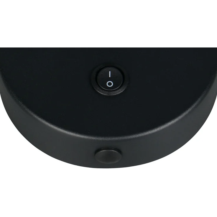 Schwanenhals Leselampe TARYN Schwarz mit Schalter, Breite 10cm – Bild 6