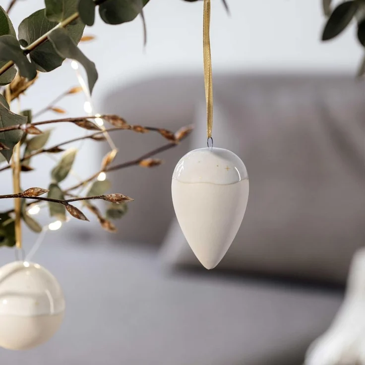 like. by Villeroy & Boch Winter Glow Ornament Tropfen A U S L A U F ! – Bild 2