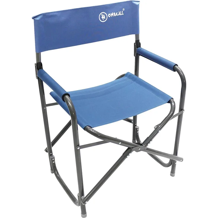 HOMECALL Regiestuhl Ultraleicht Klappstühle Faltbar Campingstuhl Gartenstuhl (Klappbare Rückenlehne), bis 120kg, Rostfreier Aluminiumrahmen