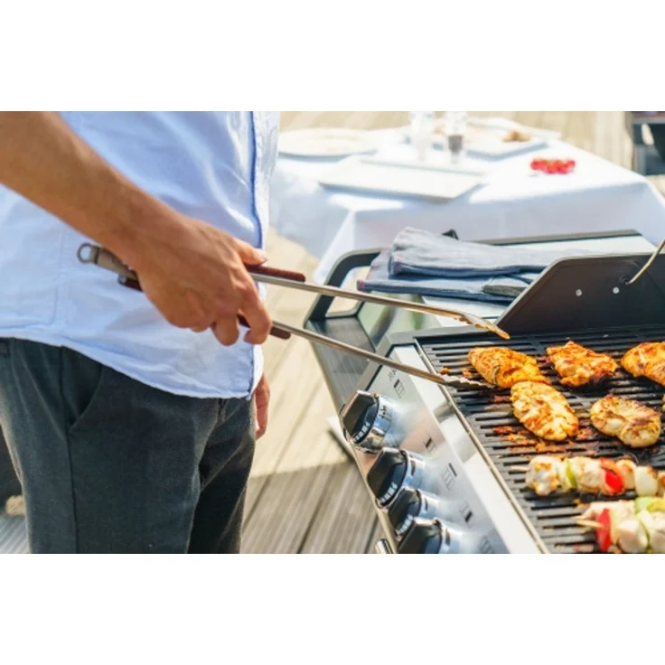 Pott & Flamme XXL Grillzange mit einem Karabiner-Haken 56 cm – Bild 16