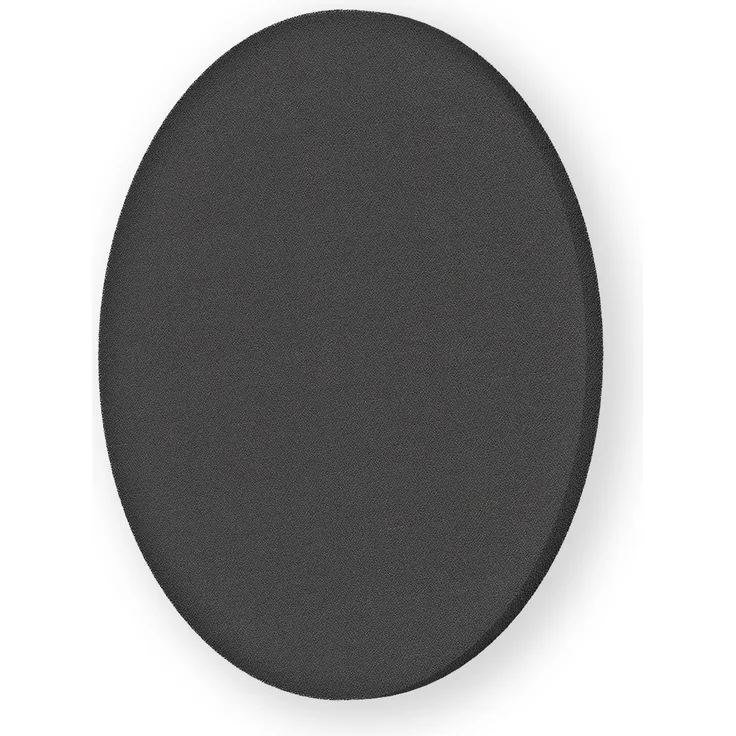 Rheinland Möbel FocusWall WAR08 – Runder Akustik-Wandabsorber Ø 80 cm in Stofffarbe Blizzard inkl. Montage-Set - Made in Germany - Klasse A, Stoffbezug, schwer entflammbar