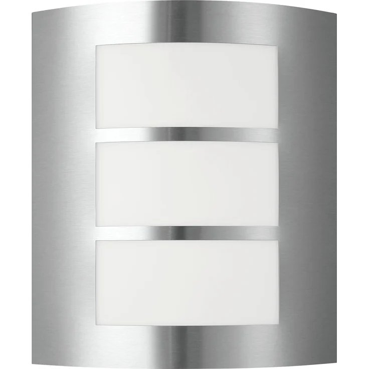 Eglo 88139 Aussen-/Wandleuchte CITY edelstahl, E27 max. 1X40W – Bild 2
