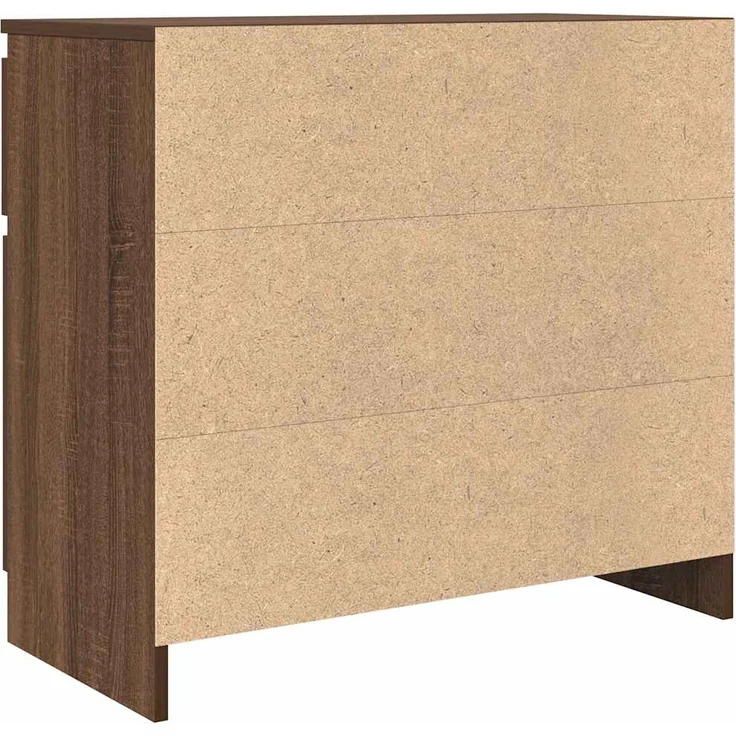 vidaXL Sideboard mit Schublade Braun Eichen-Optik 71x35x65 cm 861604 – Bild 7
