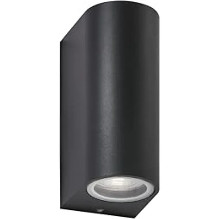 Fischer & Honsel 30568 LED Außenwandleuchte Marlon sandschwarz IP54 GU10