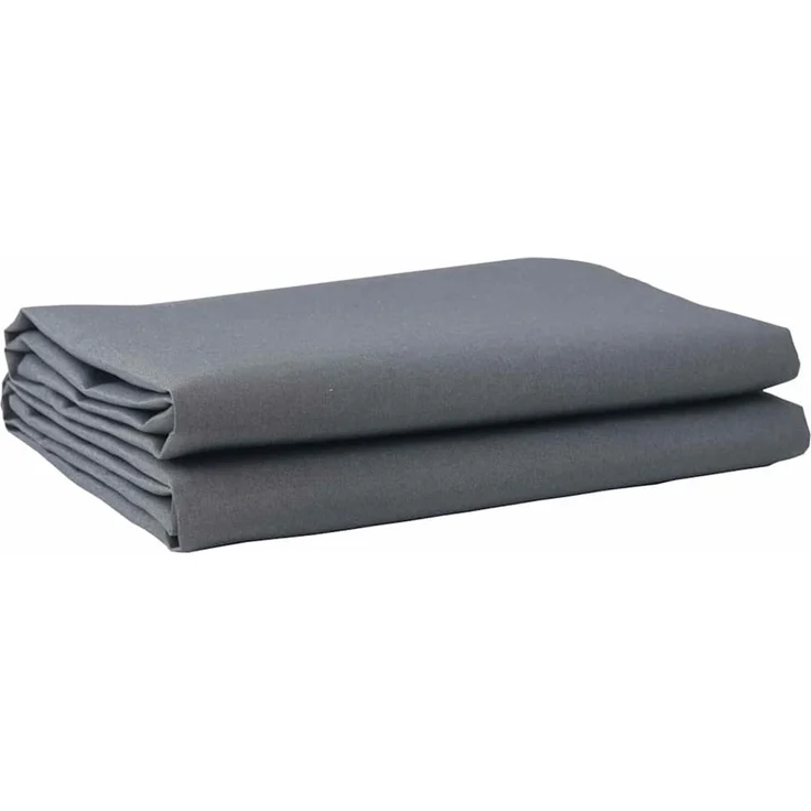 vidaXL Markisenersatzstoff Anthrazit 1000 x 160 cm Polyester 42000816 – Bild 1