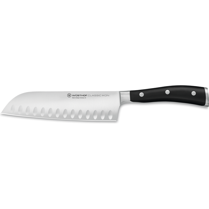 Wüsthof Classic Ikon Santoku 17 cm | mit Kullenschliff