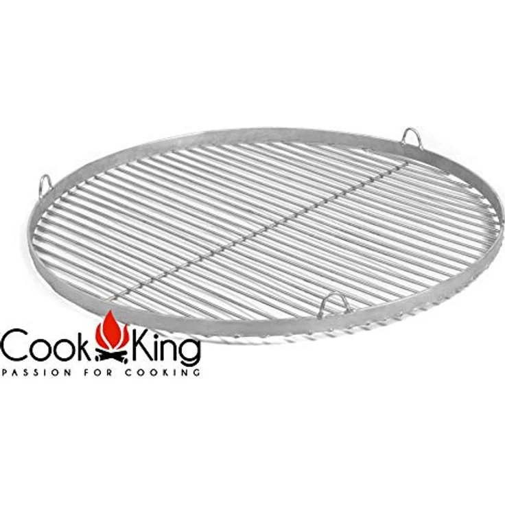 Grillrost aus Naturstahl 60 cm – Bild 2