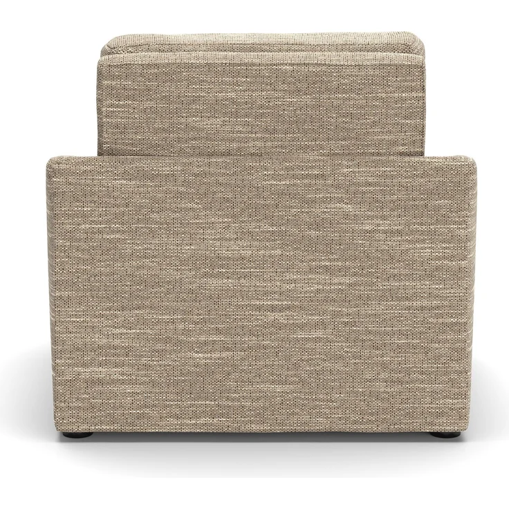 DOMO. collection Sessel Relax Box, Polstersessel mit Boxspringfederung und Schlaffunktion, Armsessel, Cocktailsessel, Loungesessel, 108 x 96 x 86 cm (BxTxH), braun-beige – Bild 4