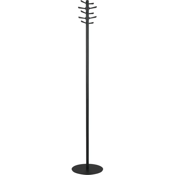 Spinder Design Kleiderständer PULL Schwarz Garderobenständer 35x35x178 cm