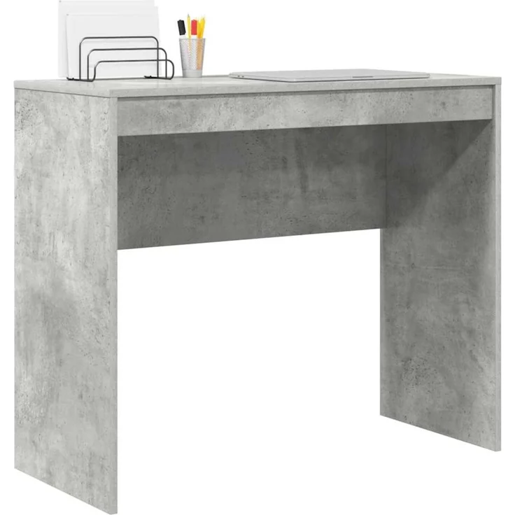 vidaXL Schreibtisch Beton Grau 90 x 40 x 76 cm 869397 – Bild 2