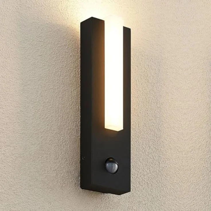 Lucande Außen-Wandleuchte Virgalia, LED 8,6 W gesamt, warmweiß – Bild 4