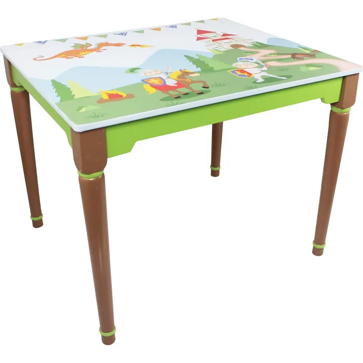 Fantasy Fields Knights Dragons Kinder Kids Holztisch (ohne Stühle) TD11837A1