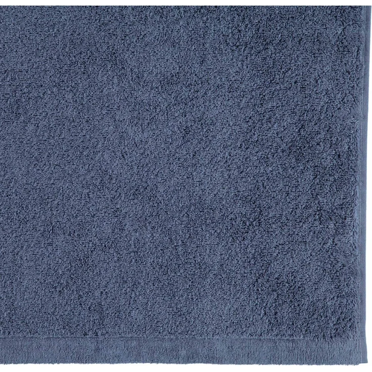CAWÖ Handtuch - Lifestyle, Walkfrottier, Baumwolle, einfarbig Nachtblau 50x100cm – Bild 4