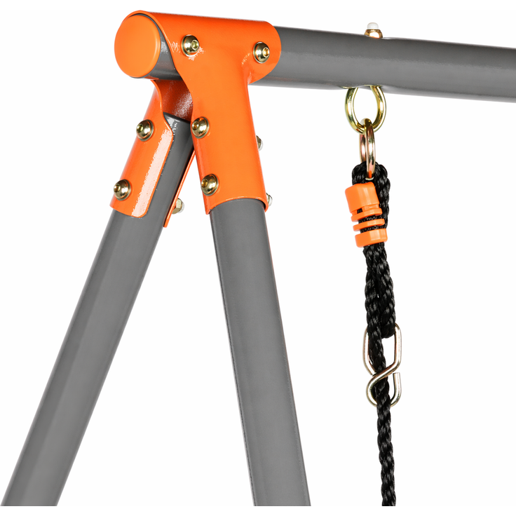 KETTLER 'Single' Einzelschaukel, grau/orange – Bild 5