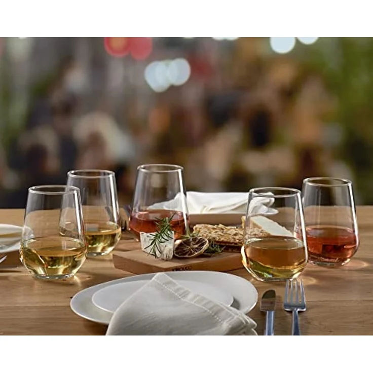 Pasabahce Allegra Set von 6 Gläser für Wein, Saft, Wasser, Whisky 425 ml Gastronomie Restaurant – Bild 6