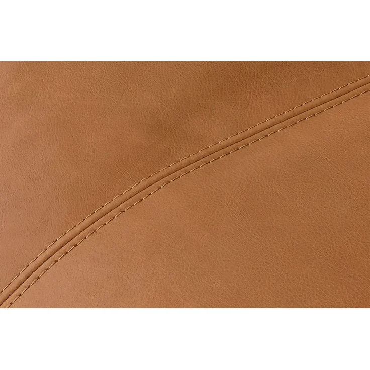 KAWOLA Polsterhocker CELESTE Hockerbank Leder cognac 48 x 80 x 120 cm – Bild 6