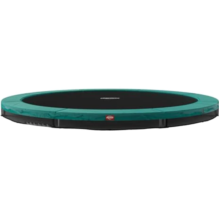 Berg Trampolin InGround Favorit Sports 430 cm, sicheres Outdoor-Trampolin mit breitem Schutzrand in grün, maximales Benutzergewicht 120 kg – Bild 1