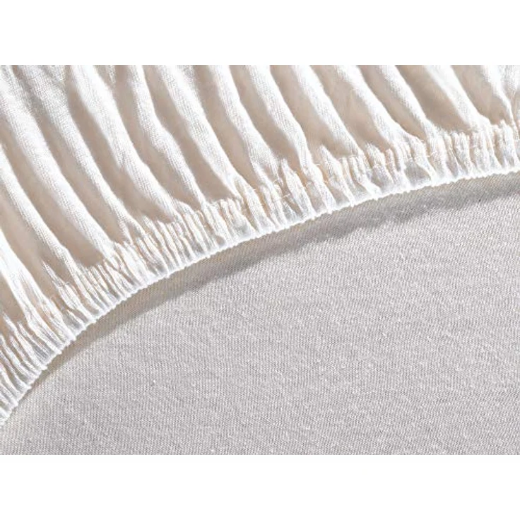 Hometex Premium Textiles Spannbettlaken Boxspringbett Spannbettlaken für hohe Matratzen, Jersey, Gummizug: rundum, Premium Qualität 160 g/m² feinster Baumwolle – Bild 4