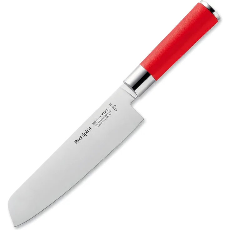 Friedrich Dick Red Spirit Gemüsemesser Usuba, Klingenlänge 18 cm