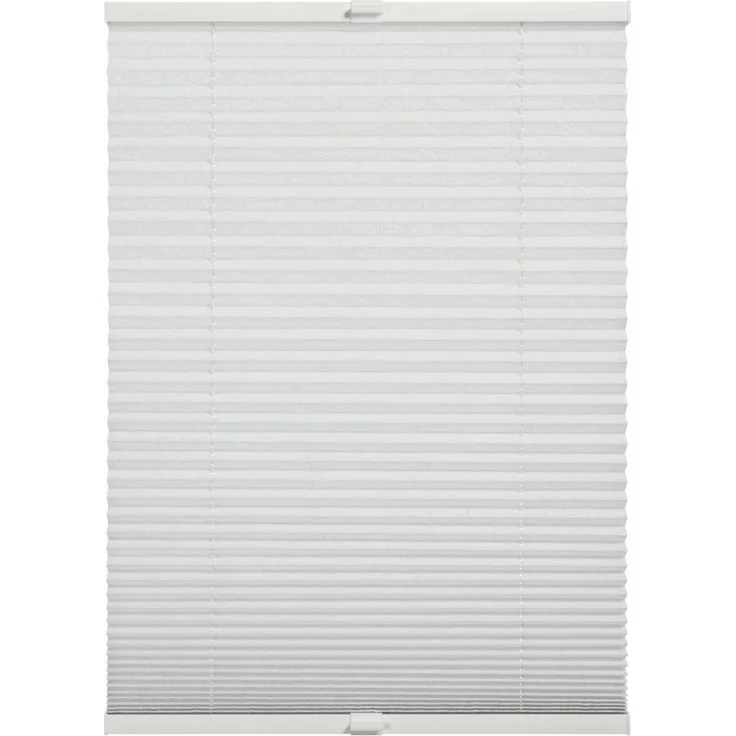 SCHÖNER WOHNEN-Kollektion Plissee Milla, blickdicht, mit Bohren, verspannt, verschraubt, verschraubt, silberne oder weiße Rollo-Technik – Bild 1