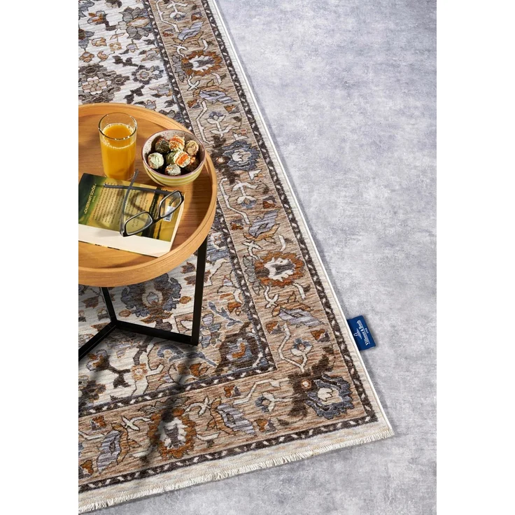 Villeroy & Boch Teppich Egon, rechteckig, Höhe: 7 mm, Orientalisch, Fransen, Läufer, Wohnzimmer, Schlafzimmer, Klassisch – Bild 7