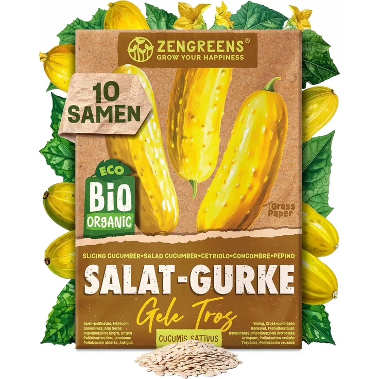 ZenGreens® - Bio Kräuter- & Gemüsesamen im 100er Set - 100 Kräuter- & Gemüse Samen für den einfachen Anbau im Garten, Balkon oder Hochbeet - Pflanzensamen - Saatgut – Bild 46