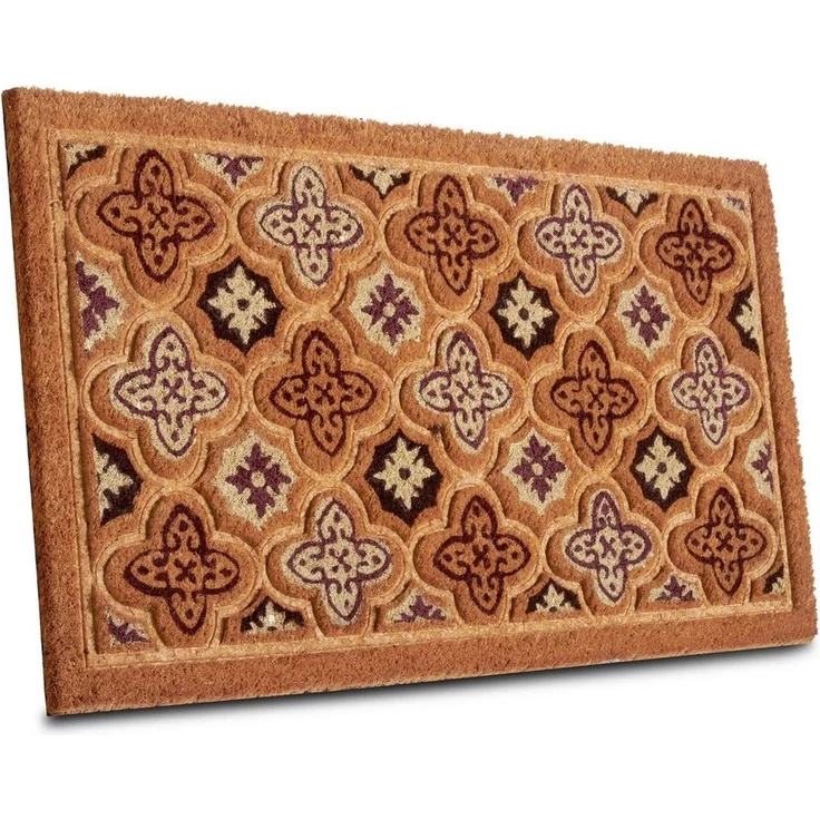 HANSE Home Fußmatte Mix Mats Kokos Moroccan Tiles, Türmatte, rechteckig, Höhe: 15 mm, Strapazierfähig, pflegeleicht, robust, wetterfest, UV-beständig – Bild 5
