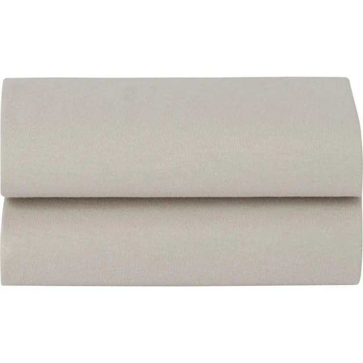Snüz Spannbettlaken Moseswiege - 2er - Pack - Grey
