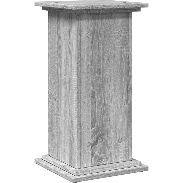 vidaXL Postament mit Stauraum, Holzwerkstoff, Grau Sonoma, 31 x 30 x 60 cm – Bild 7