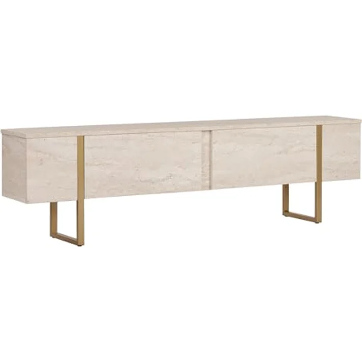Skye Decor TV-Board Boho Design, modernes Lowboard mit offenen Ablageflächen, Breite: 180 cm, verschiedene Farbvarianten erhältlich – Bild 1