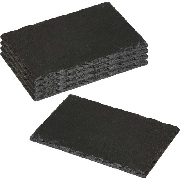 5 Stück Buffetplatte aus Schiefer - 22 x 14 cm – Bild 1