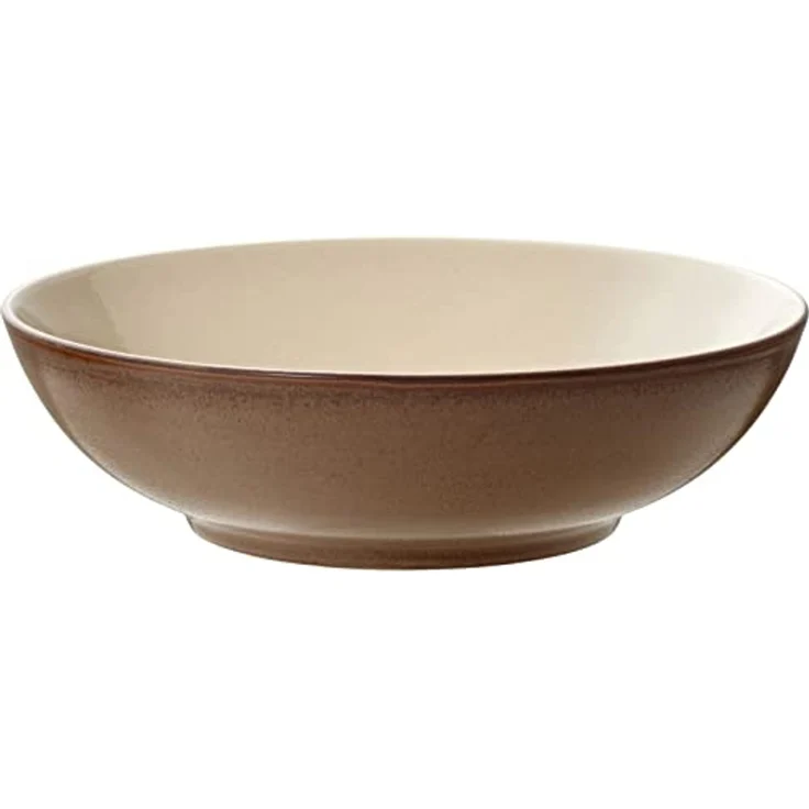 Bitz Salatschüssel 24 cm Wood/Sand Steinzeug – Bild 1