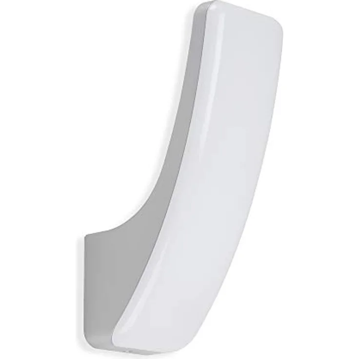 TELEFUNKEN LED Außenwandleuchte, 15 Watt, 1.800 Lumen, 4.000 Kelvin, IP44, silberfarbig, 263x86x144mm (LxBxH)